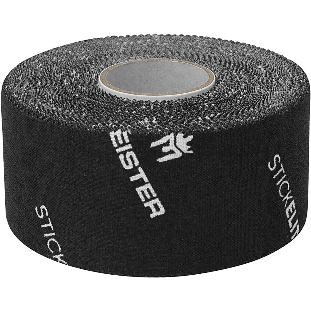 Meister StickElite Professional Porous Athletic Tape - 15yd x 1.5" - Black - 1 Roll"
