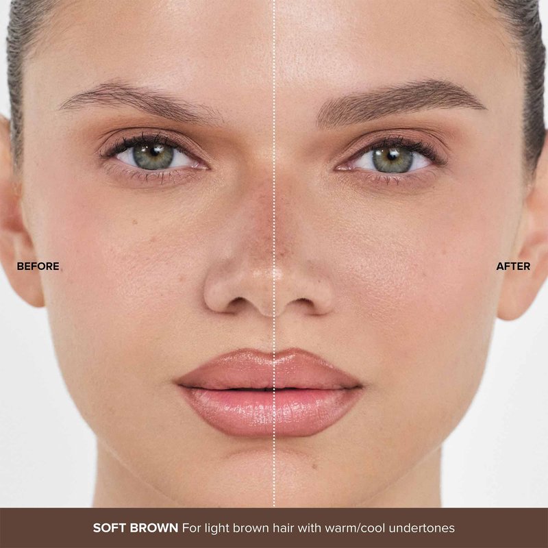 Anastasia Beverly Hills Mini Volumizing Tinted Brow Gel - Travel-Size Lightweight Buildable Brow Gel for Natural Tint, Fullness & Definition with Up to 24-Hour Long Wear