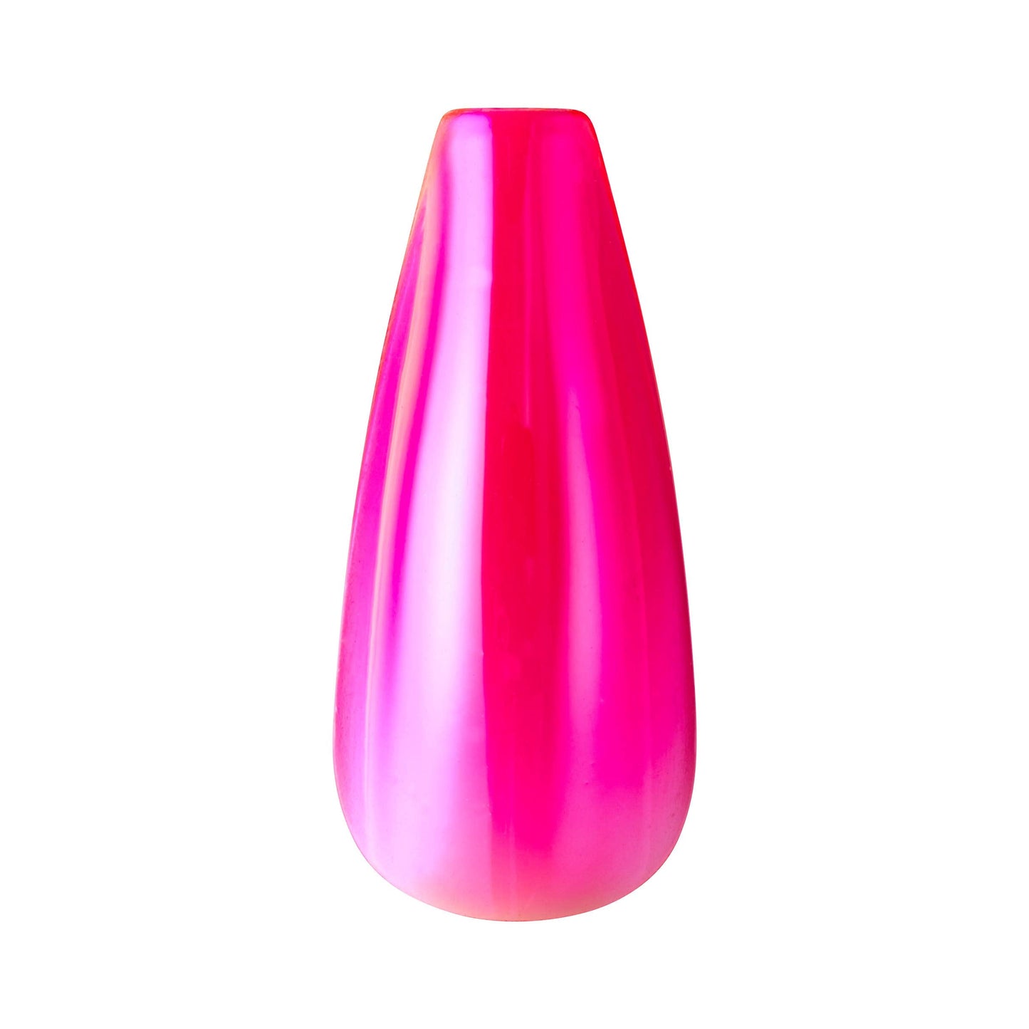 KISS Jelly Fantasy On-Trend Translucent Sculpted Nails, Long, Coffin, “Jelly Baby”, Durable, Easy To Apply, Includes Pink Gel Nail Glue, Mini Nail File, Manicure Stick & 28 Fake Nails