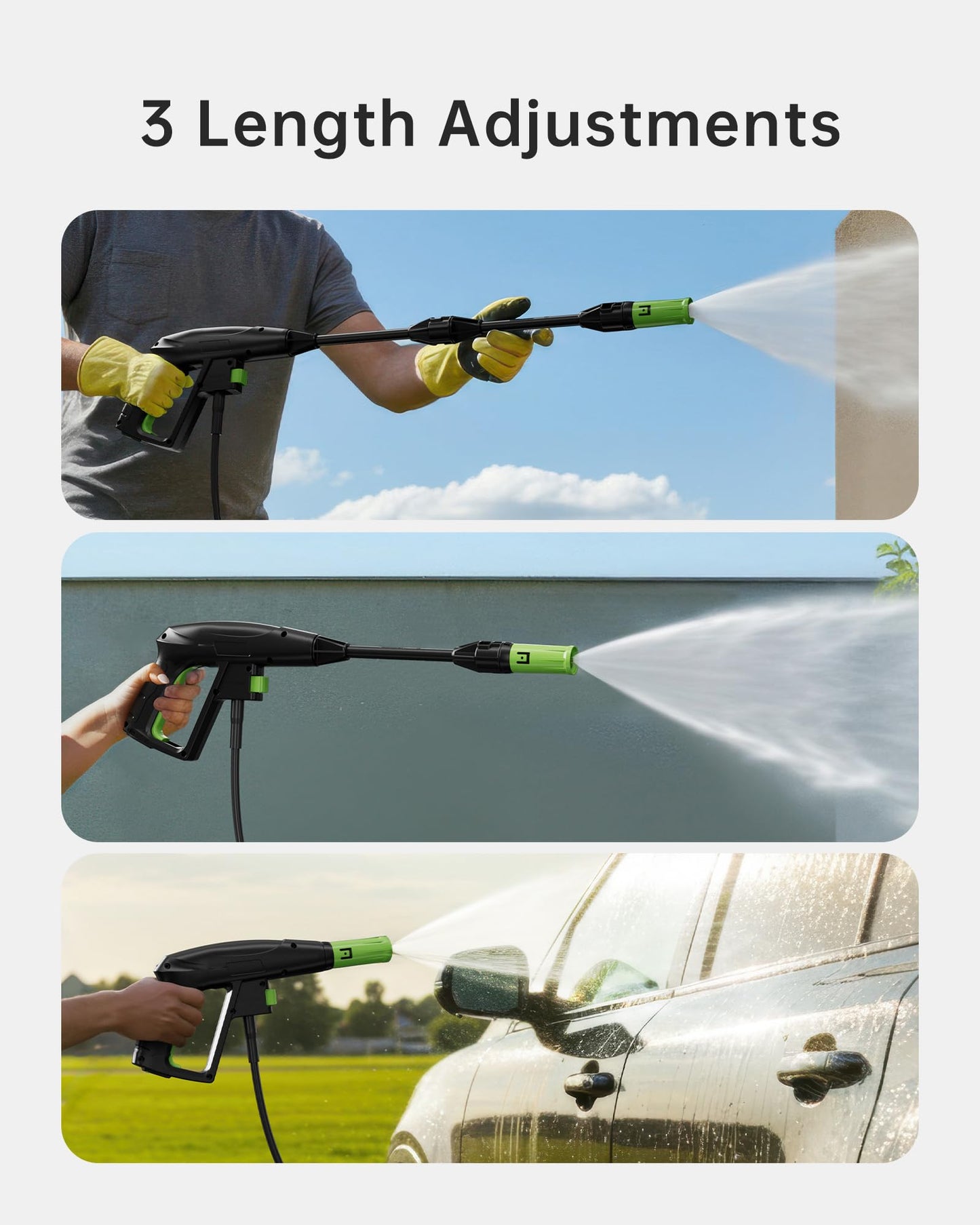 Pressure Washer, Patoolio Power Washers with Foam Cannon 4200PSI for Fences/Patios/Decks/Patios and Cars Powerwasher