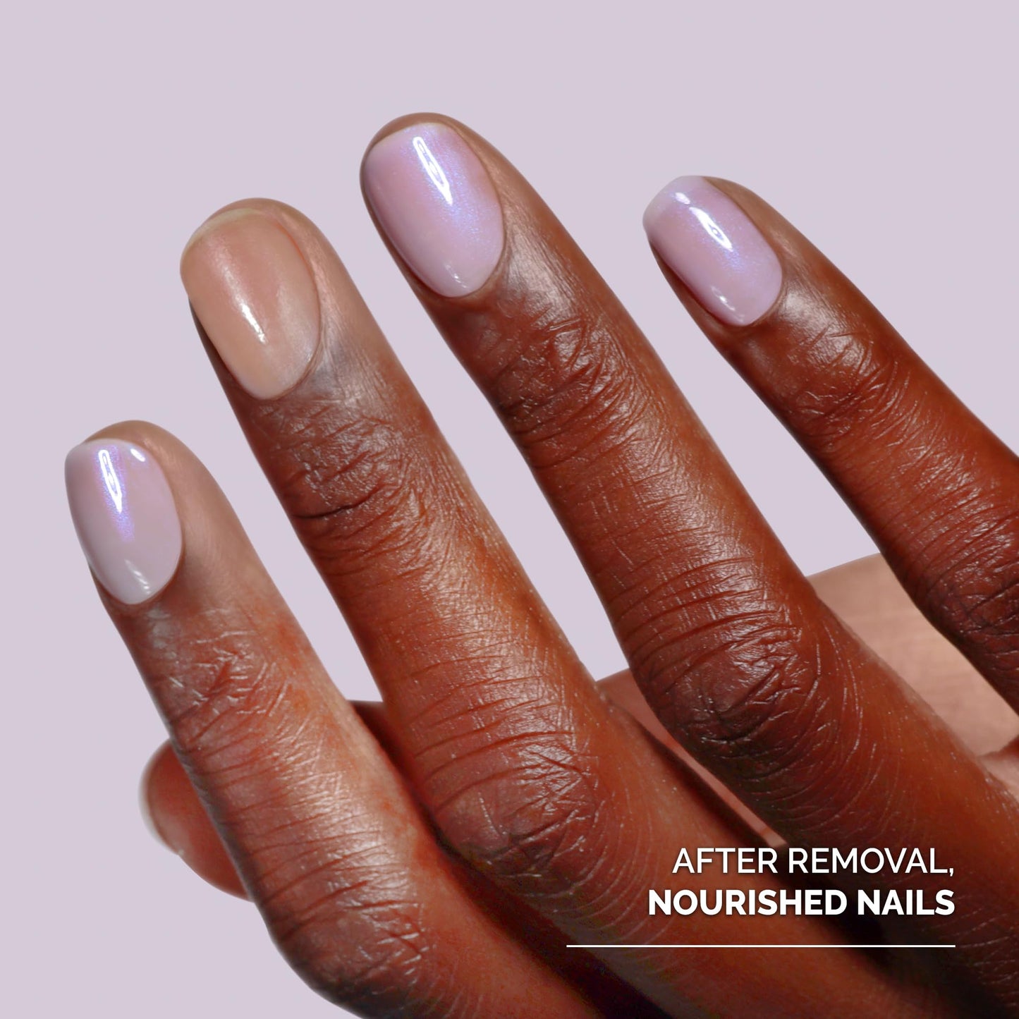 LONDONTOWN Acetone-Free Nail Polish Remover – Fast-Acting, Gentle Formula with Vitamins A & E, Removes Glitter & Dark Polish, Strengthens & Hydrates Nails, 4 fl oz