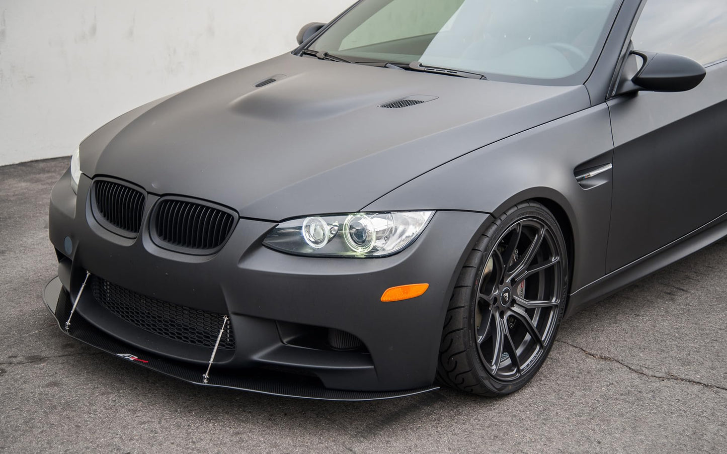Heinaroman Car Wrap for Body Protection Scratch Resistance Air Release Technology 50 X 5FT Matte Black Automotive Vinyl Wrap