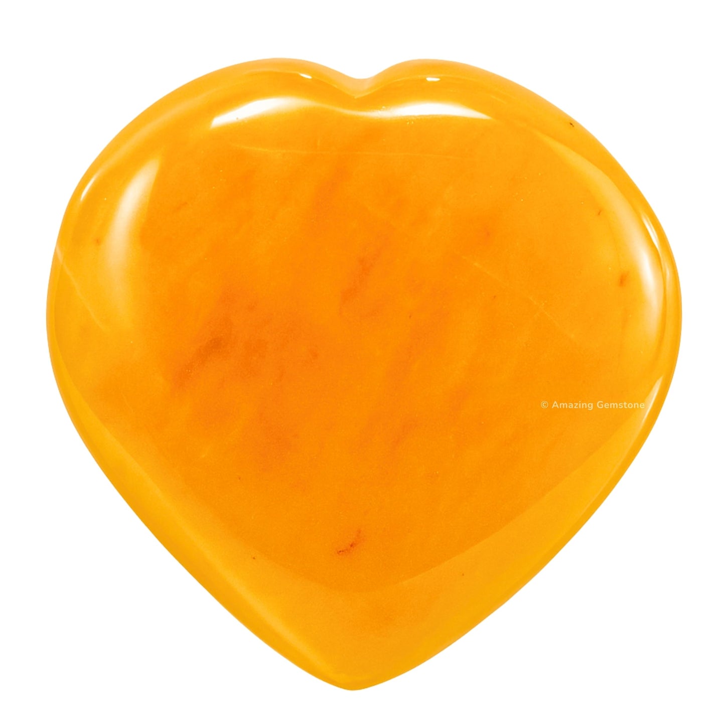 Amazing Gemstone Yellow Aventurine Stone Heart - Pack of 2 Crystal Heart Stones Rocks - Corazones De Piedra Crystals and Healing Stones Heart Shaped Crystal - Stocking Stuffers Gifts