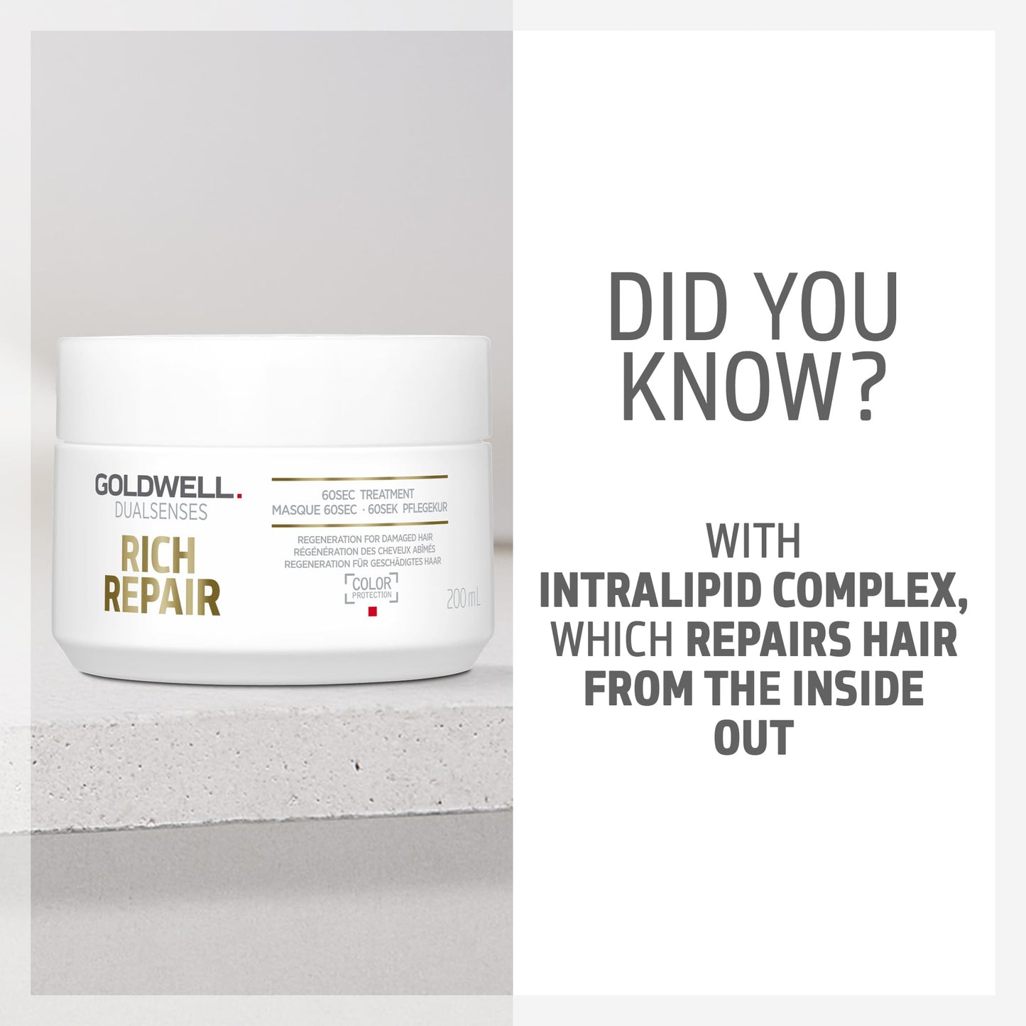 Goldwell Dualsenses Rich Repair Restoring 60sec Treatment 200mL