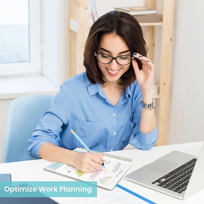 Monthly Planner 2026-2027, 2 Year Months Calendar Planner 2026-2027, Runs from January 2026 - December 2027, 7" x 10", 24 Months, Perfect for School Office Home Planning - Aquamarine