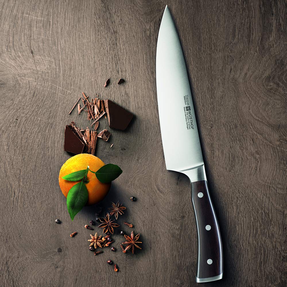 WÜSTHOF Classic IKON Blackwood 8" Chef's Knife
