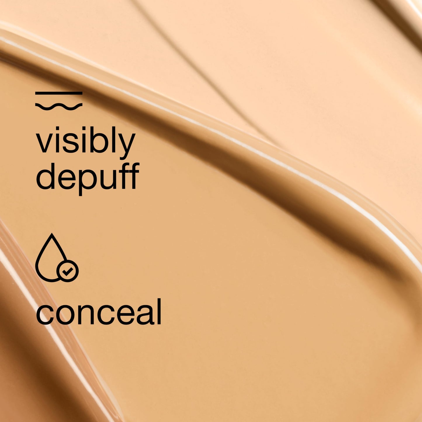 Clinique Even Better All-Over Full Coverage Concealer + Eraser Makeup For Dark Undereye Circles | With Hyaluronic Acid + Caffeine | Hydrating, Brightening + Depuffing, Breeze, 0.2 Fl Oz