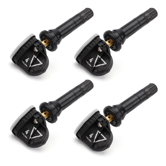 YUANCHINB Set of 4 TPMS Tire Pressure Sensors GM TPMS Sensors 433MHz Compatible with Chevy Silverado Tahoe Buick Enclave Cadillac Escalade GMC Sierra Replaces# 13598773 13589601(4 PCS)