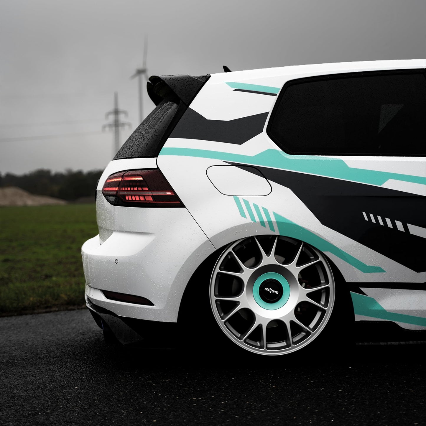 VViViD+ Ultra Gloss Premium Vinyl Car Wrap Film (50ft x 5ft, Gloss White)