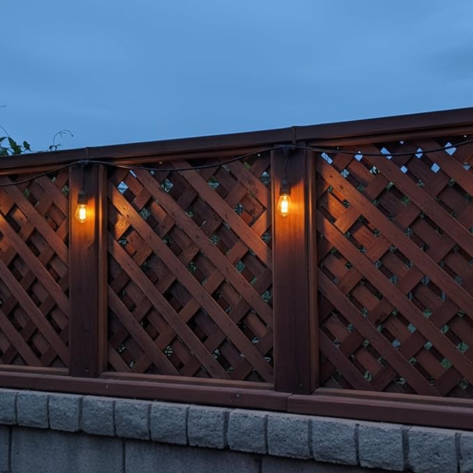 Frienda 6 Pcs Adjustable Outdoor Light String Metal Hooks for 3.2-6 Inch Concrete Wall Cinder Block Fences Hangers Outdoor Light String Hooks No Drill for Concrete Wall Cinder Block and Fence(Black)