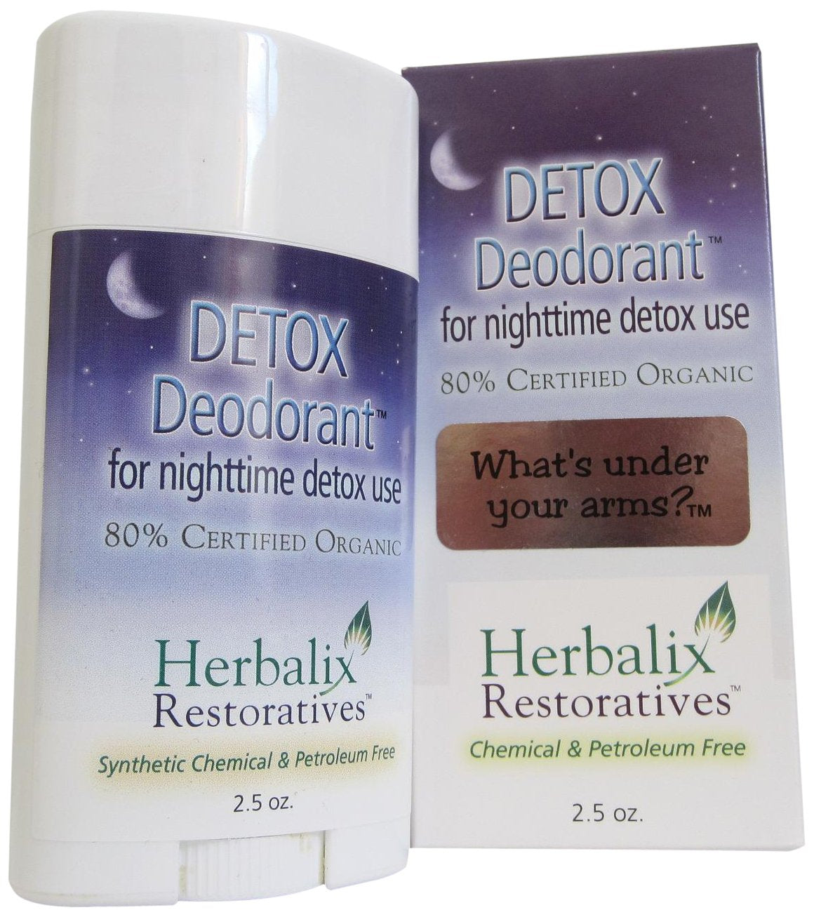 TRR Enterprises Nighttime Detox Cleansing Deodorant, 2.5 Ounce