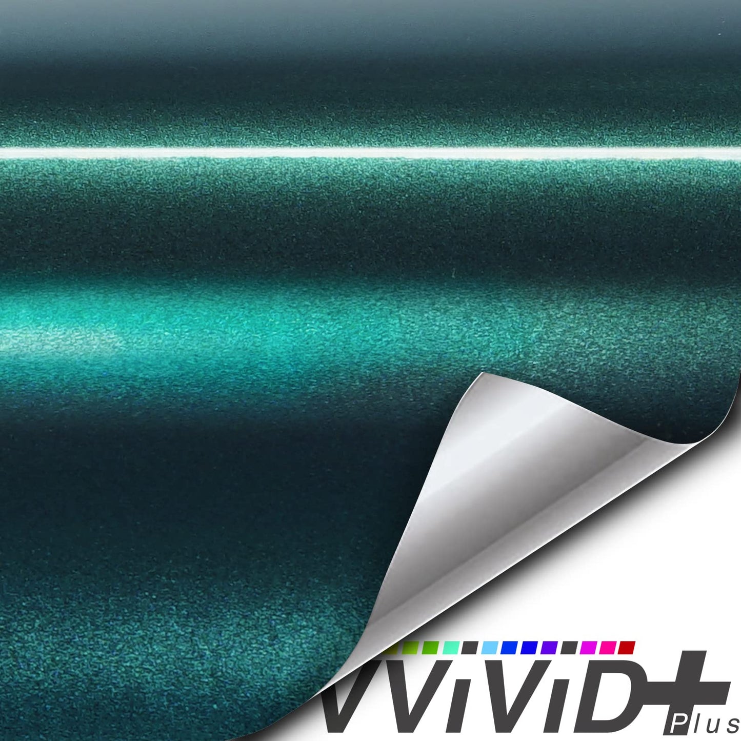 VViViD+ Gloss Goblin Blue Premium Vinyl Wrap Film (50ft x 5ft)
