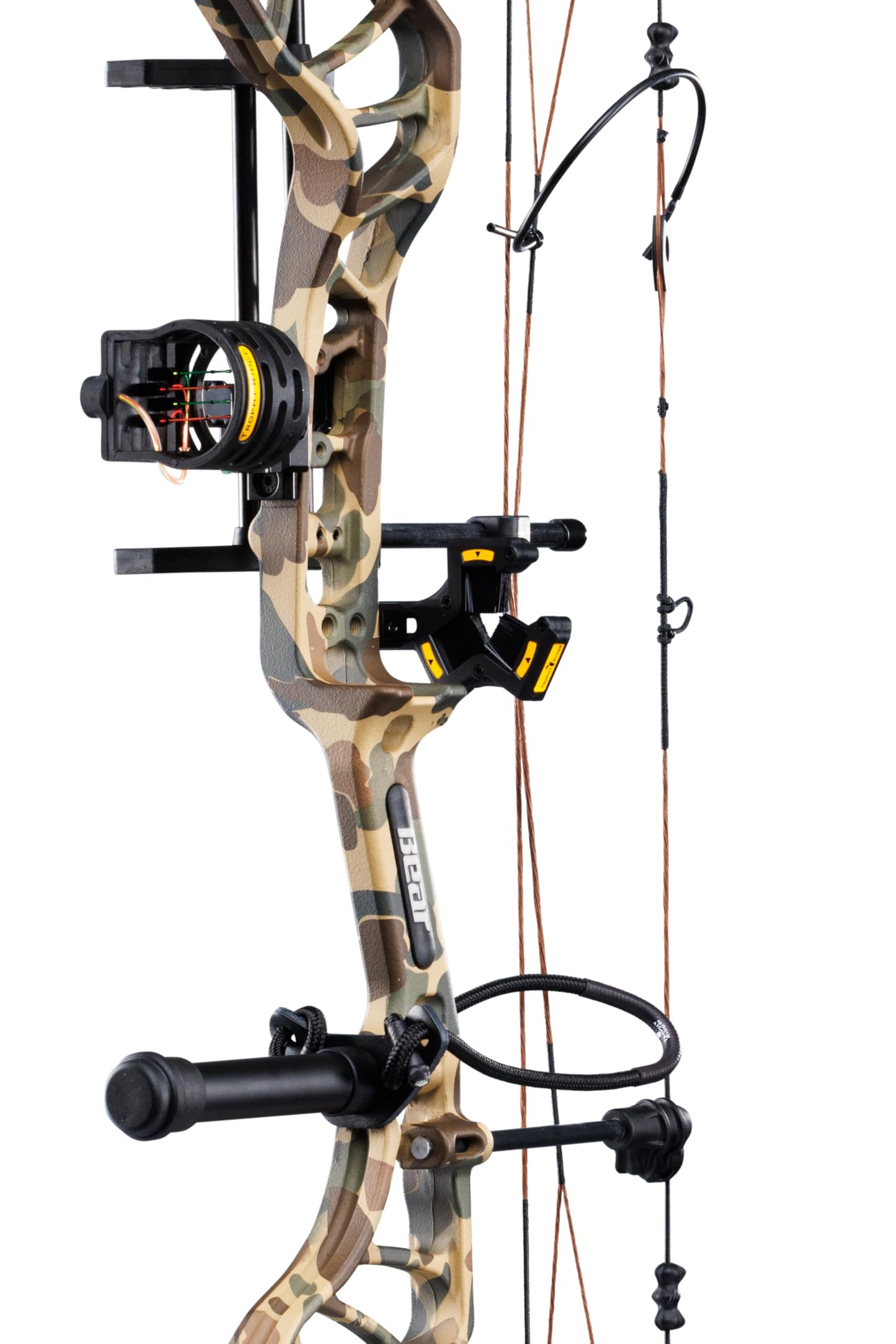 Bear Legit Maxx Ready to Hunt Compound Archery Bow, 70lb. Draw Weight, Right Hand, FRED Bear/Black