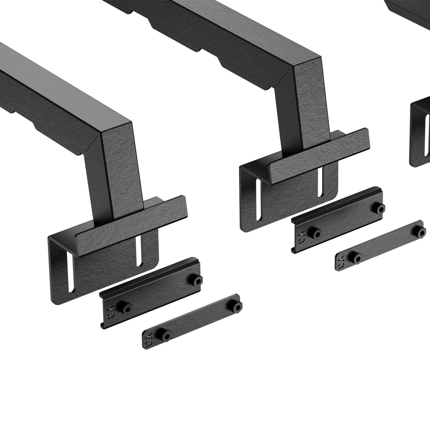YZONA Truck Bed Rack 55.7”-66” Adjustable Cross Bar Compatible with Ford F150/ Titan/Silverado 1500 & GMC Sierra 1500/ Frontier/Toyota Tundra/Tacoma/Gladiator JT/Chevy Colorado & GMC Canyon