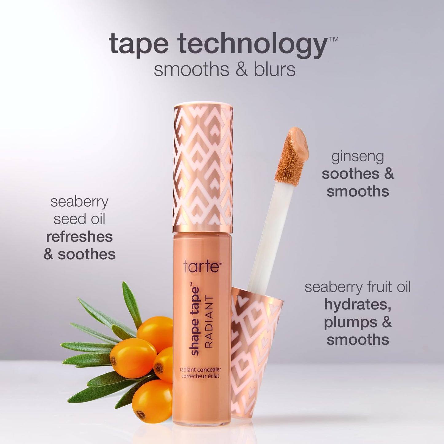 tarte shape tape radiant concealer – Medium-Coverage, Hydrating Finish Under Eye Concealer for Dark Circles, Redness & Discoloration, Vegan, Cruelty-Free, full size, 61G espresso golden