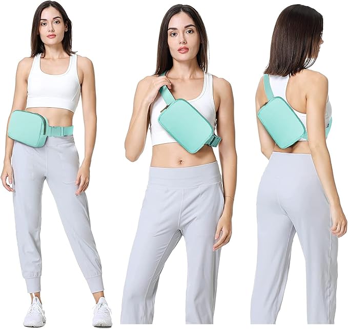 VOROLO Fanny Pack For Women And Men Crossbody Bag Belt Bag with Adjustable Strap Graduation Gifts