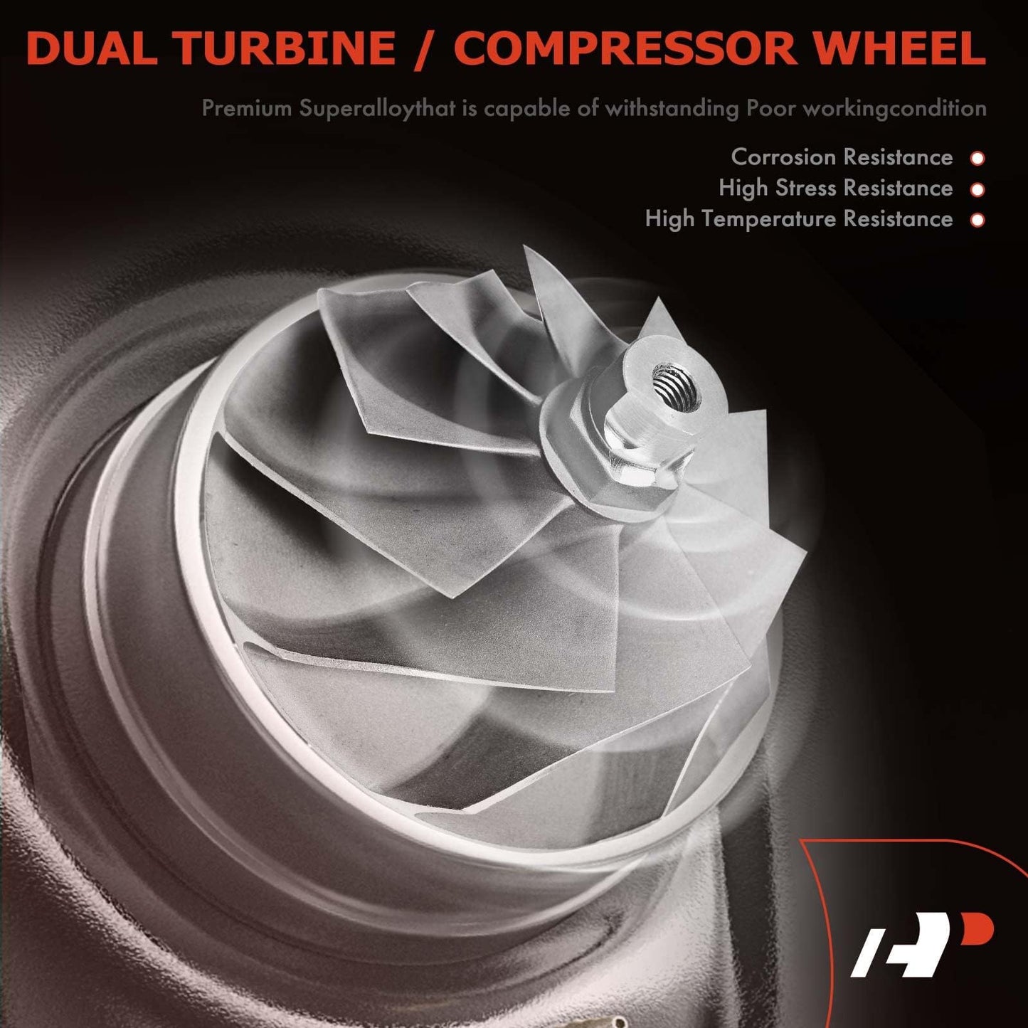 A-Premium Turbo Turbocharger and Complete Installation Kits Compatible with Buick, Chevy Vehicles - 1.4L Turbo - Encore 2013-2021, Cruze 2011-2015, Sonic 2012-2020, Trax 2013-2021 - Replaces 55565353