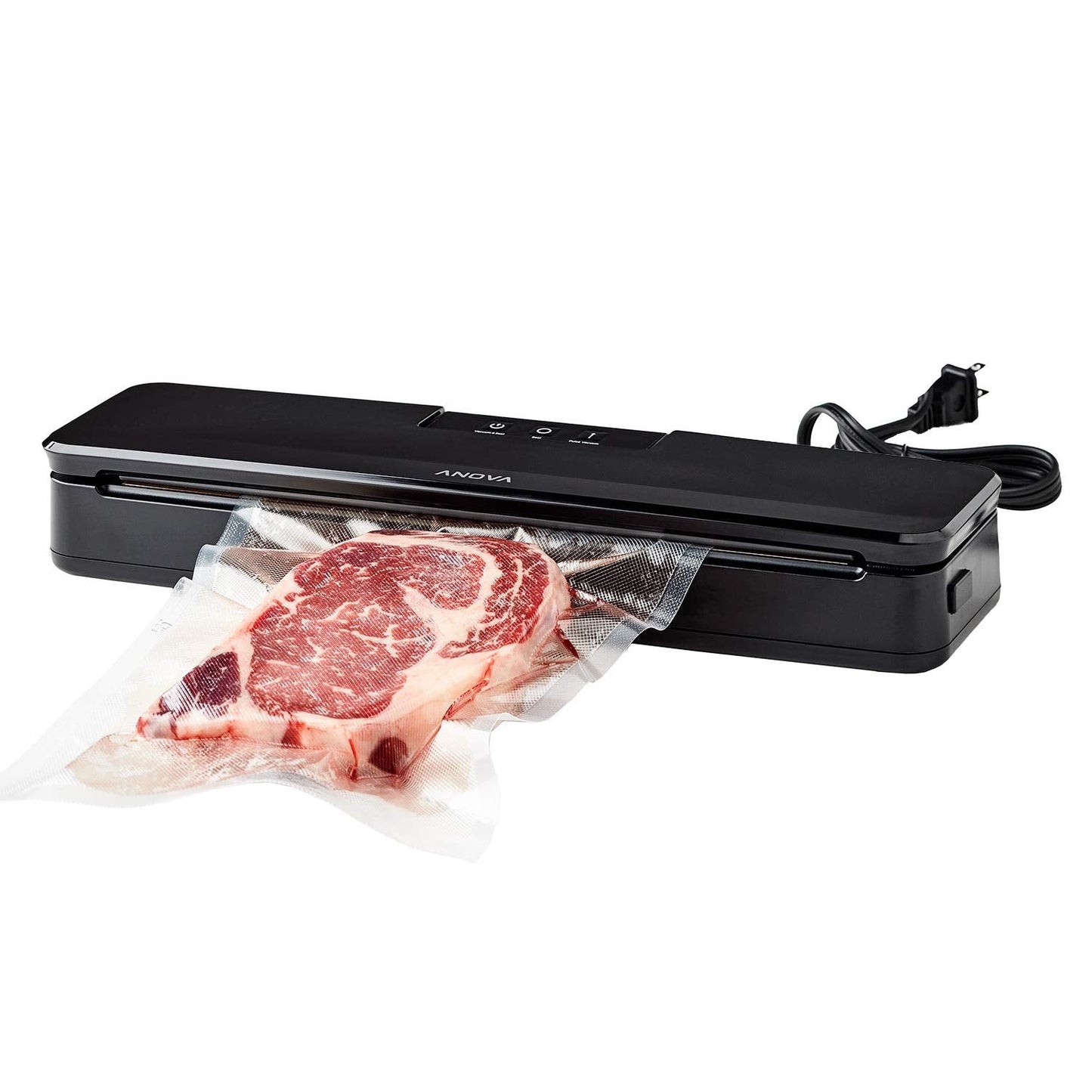 Anova Precision Cooker 3.0 & ANVS01-US00 Anova Precision Vacuum Sealer, Includes 10 Precut Bags, For Sous Vide and Food Storage