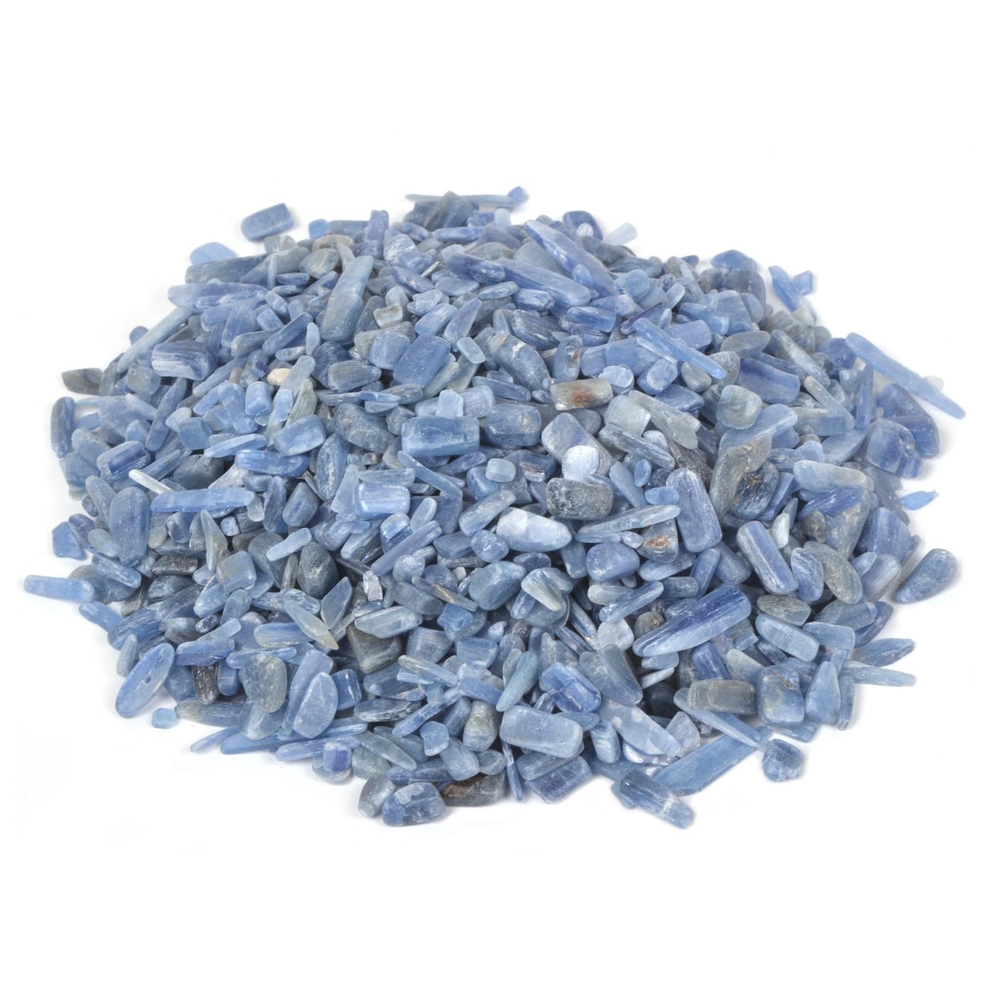 100 grams Small Kyanite Tumbled Chips Polished Crushed Stone Crystal Healing Embellishments