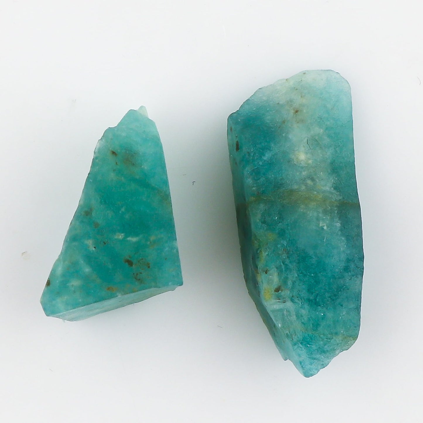 CRYSTALIS 2pcs Natural Big Grandidierite Loose Gemstone Wholesale Bulk Rough Jewelry Making Supply, Chakra & Healing Raw Stones, Wire Wrapping, DIY, Gem Collection [15-25mm]