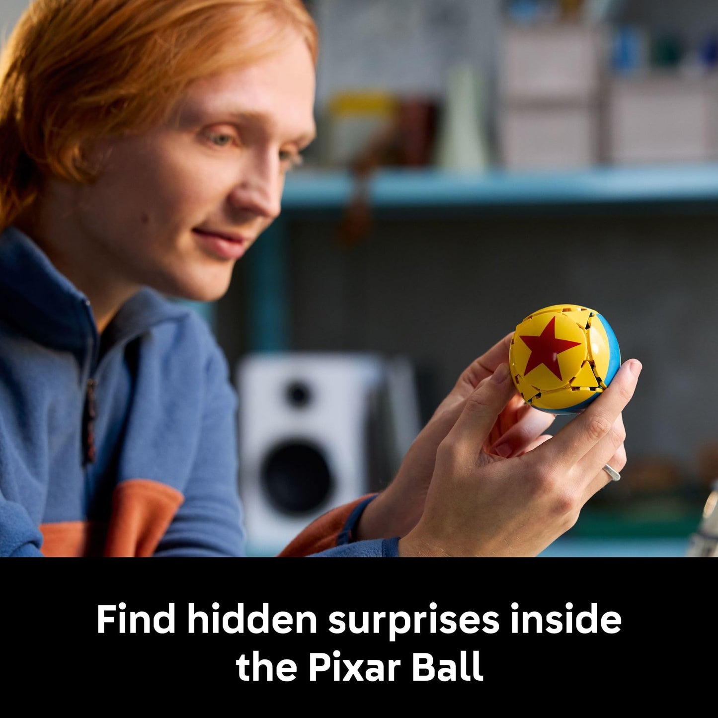 LEGO Ideas Disney Pixar Luxo Jr. - Building Set for Adults, Men & Women, Ages 18+ - Office and Desk Decor - Gifts for Christmas - 21357