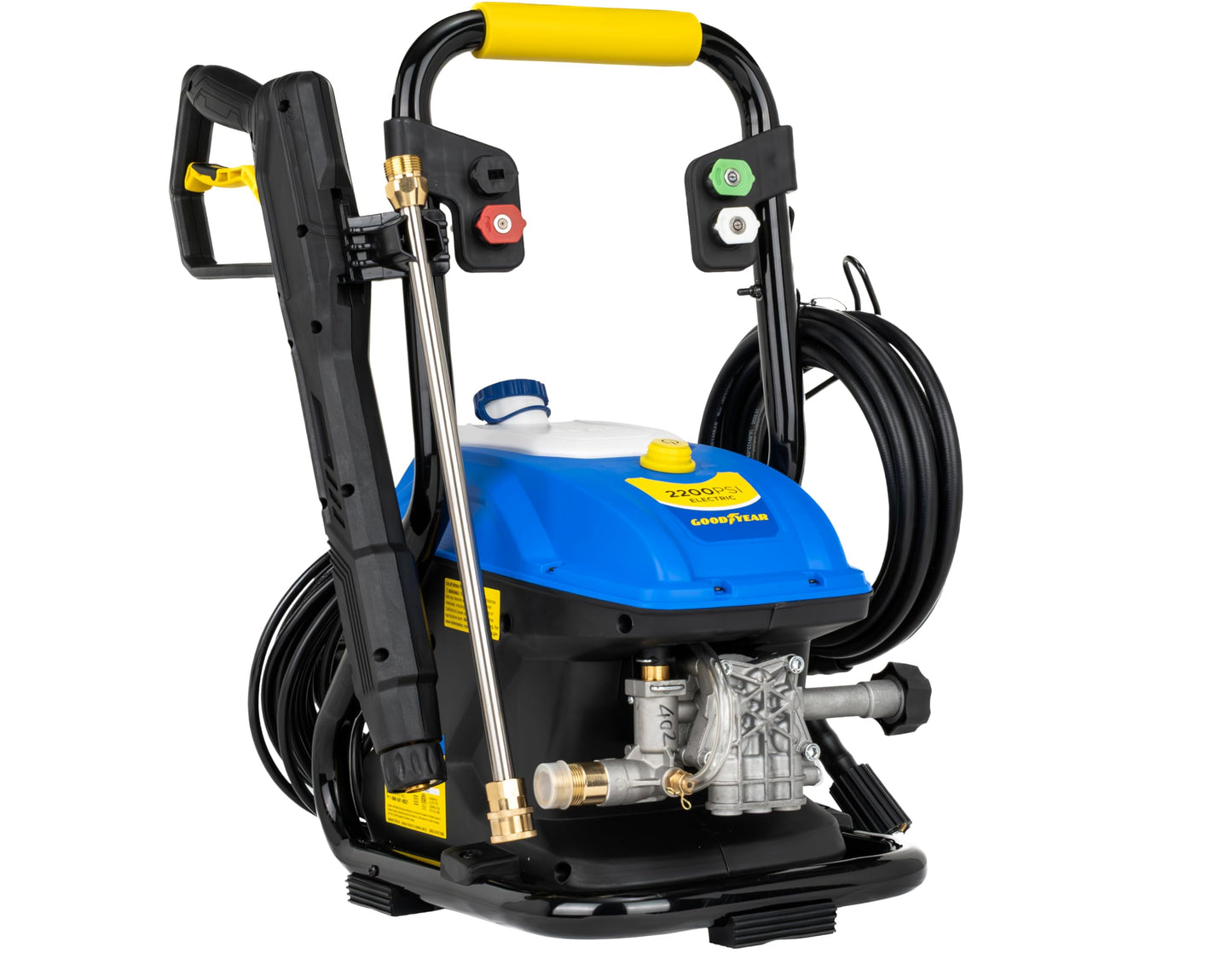 Goodyear 2200 PSI Compact Electric Pressure Washer, 1.65 GPM
