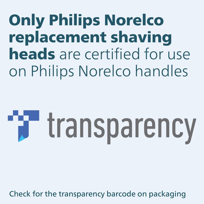 Philips Norelco Genuine SH71/52 Shaving Heads Compatible with Norelco Shaver Series 5000 Angular and 7000,Latest Version for Refreshed RQ12/70,RQ12/60,SH60/70,and SH70/70,(Pack of 3)