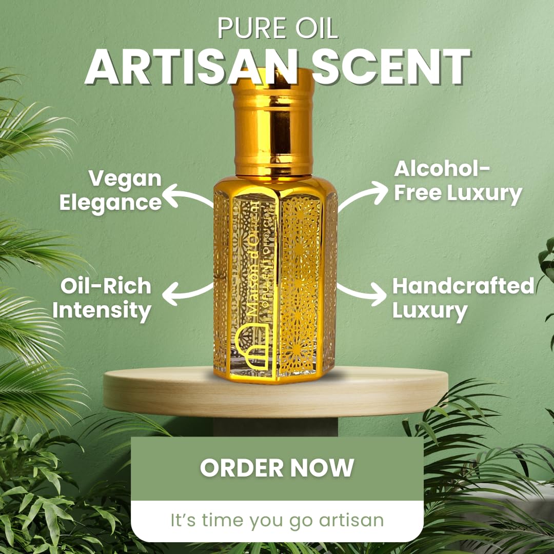 The Bosphorus 12 mL Perfume Oil for Women and Men in Traditional Attar Style Cologne. Great Gift Party Favor and Body Oil – Alcohol Free, Long Lasting Oil, Compliment Magnet