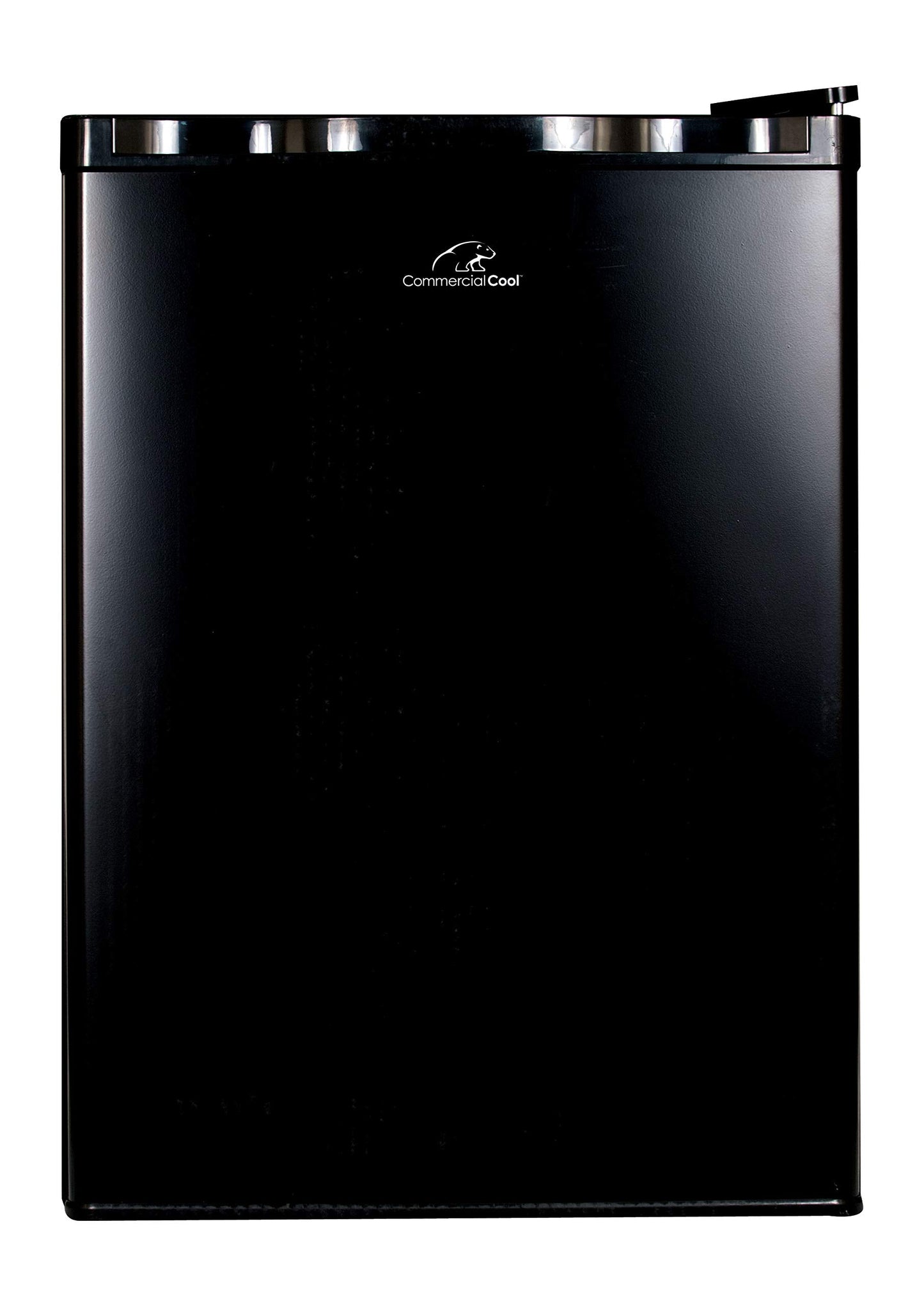 Commercial Cool CCR26B Compact Single Door Refrigerator and Freezer, 2.6 Cu. Ft. Mini Fridge, Black