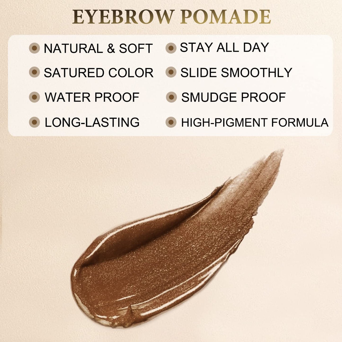 Eyebrow Pencil Makeup Kit, with Waterproof 2-IN-1 Microblading Eyebrow Pen, Eyebrow Pomade, Eyeliner and Dual-ended Eyebrow Brush, Brow Pencil Kit for Natural Eyebrows - Auburn