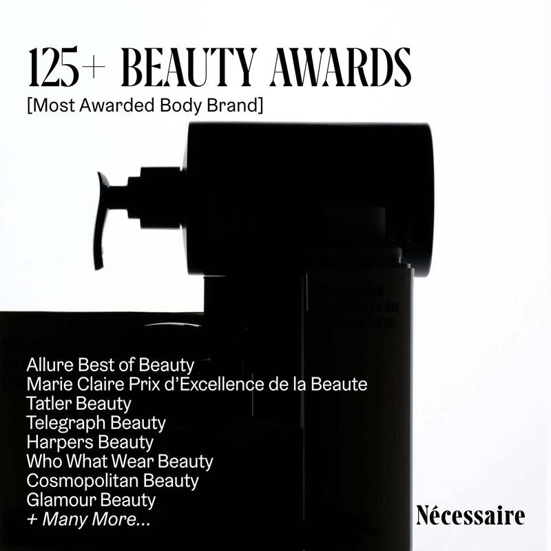 Nécessaire The Hair Duo - Shampoo and Conditioner Set 2 x Full-Size. The Shampoo + The Conditioner. Hyaluronic Acid + Vitamin B Complex. Fragrance-Free. Approved by the National Eczema Association.