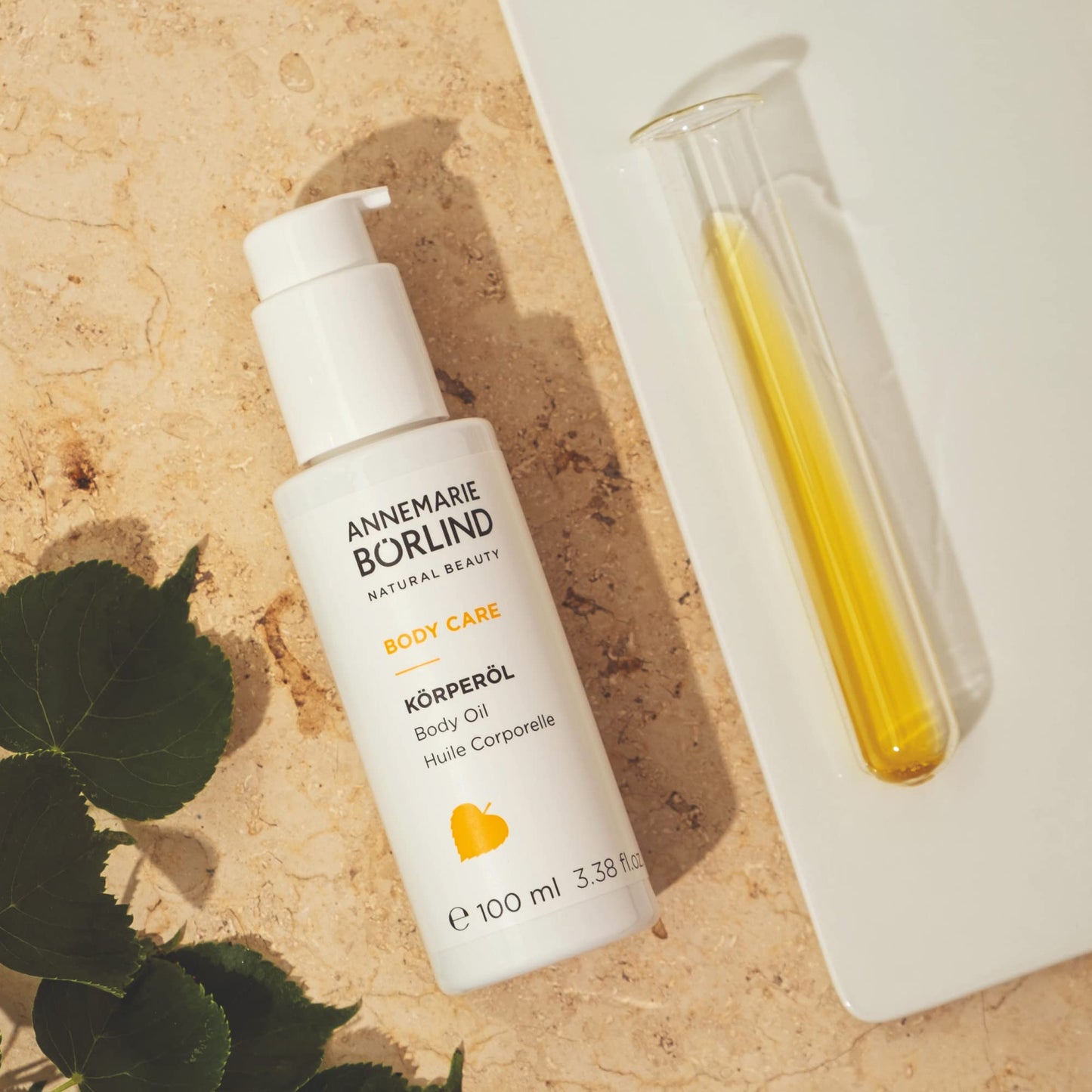 ANNEMARIE BÖRLIND - BODY CARE Body Oil - nourishing, regenerating & smoothing skin care, with organic jojoba oil & argan oil, vegan, 3.38 Fl. Oz.