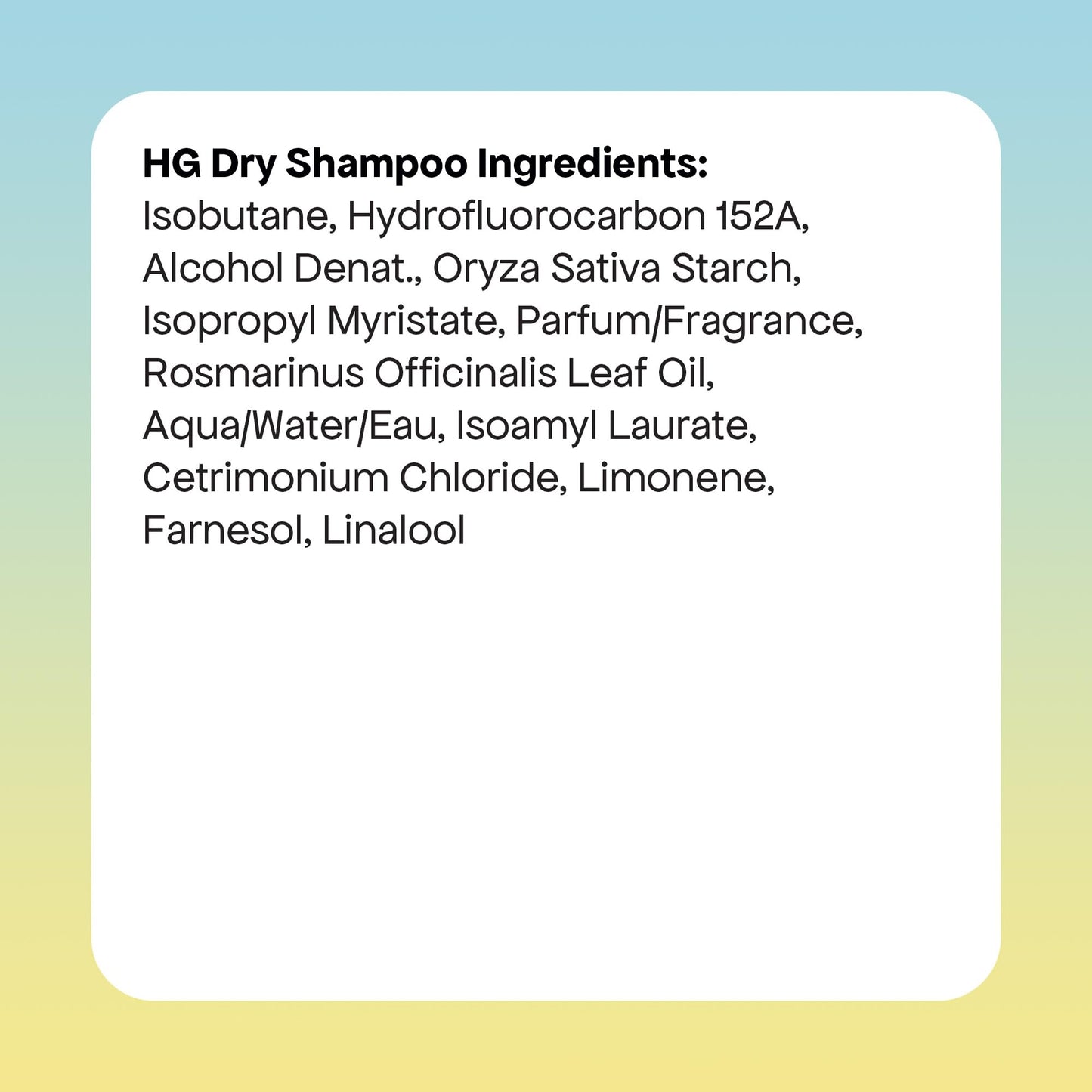 BONDIBOOST HG Dry Shampoo For Women & Men [3.95 oz] - Clinically Tested to Cleanse + Volumizes Hair, Refreshes + Protects & Strengthens Hair - Clean Formula with Rosemary - All Hair Types