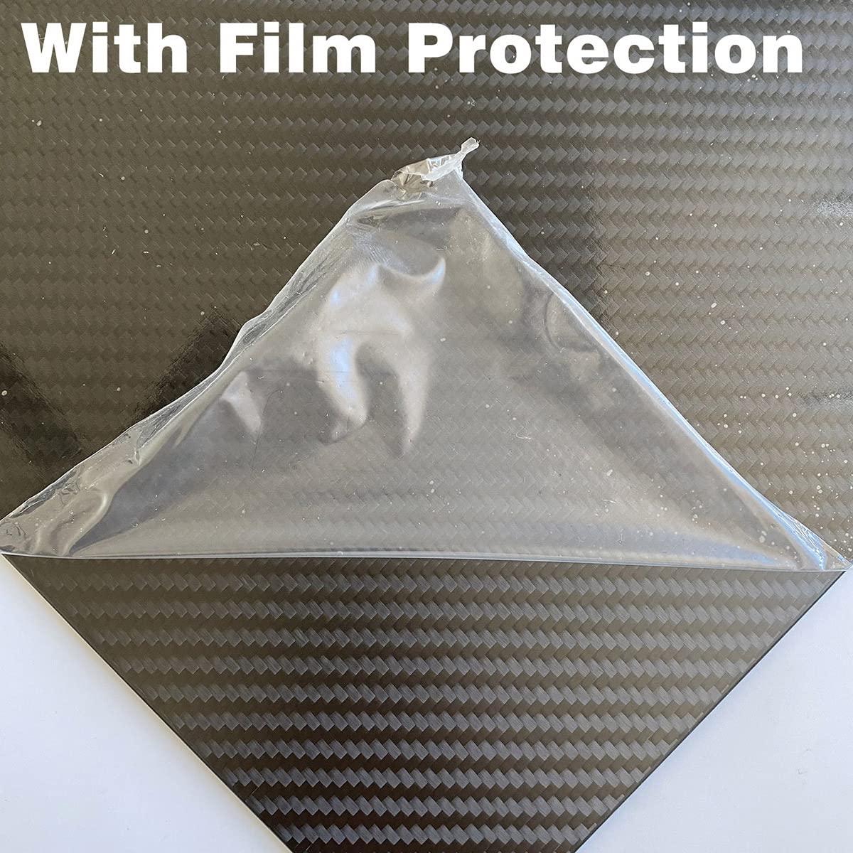 5.0mm 500x400x5.0mm 100% Carbon Fiber Sheet Laminate Plate Panel 3K Twill Matte Finish