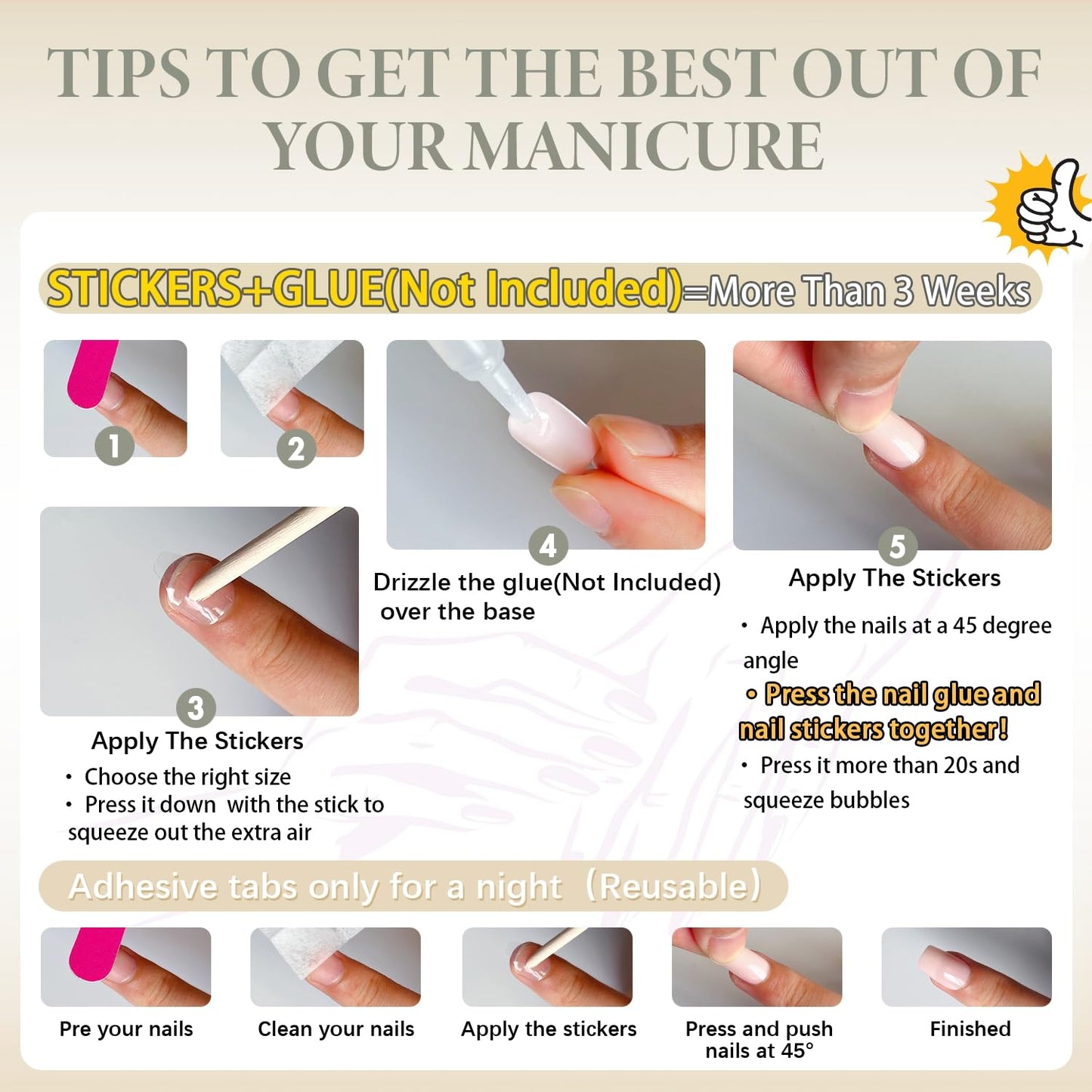 KQueenest Dusty Pink Long Medium Press on Nails Coffin Nails Press Ons Pale Glossy Gel Full Cover Long Fake Nails For Women, Thick Square Tip Nails Acrylic False Nails Set for Daily & Wedding, 24 Pcs