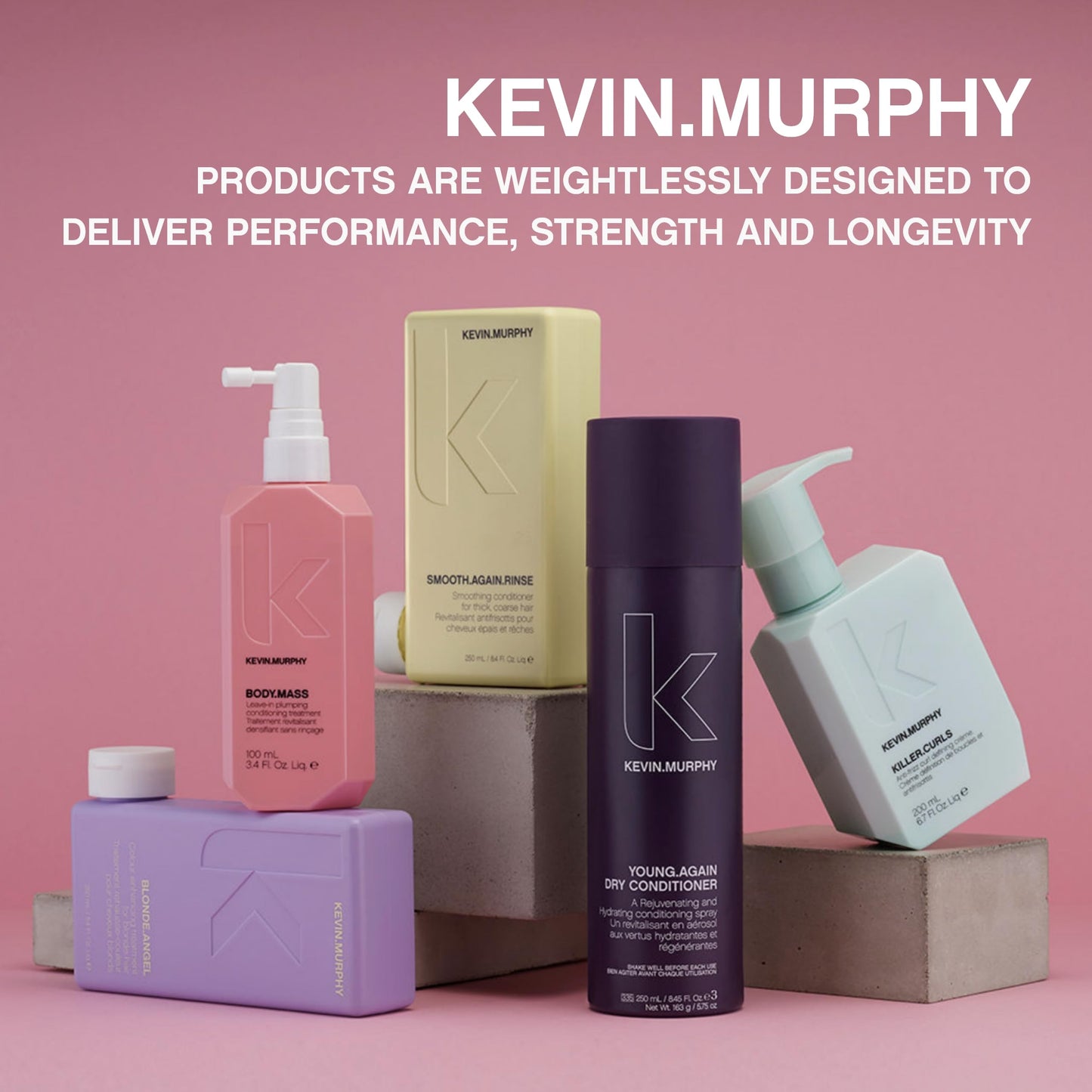 KEVIN.MURPHY FREE.HOLD - Hair Styling Paste - For All Types - Medium Hold - Breakage Prevention - Styling Product - Paraben Free Hair Caree - 100 g / 3.5 oz (Pack of 2)
