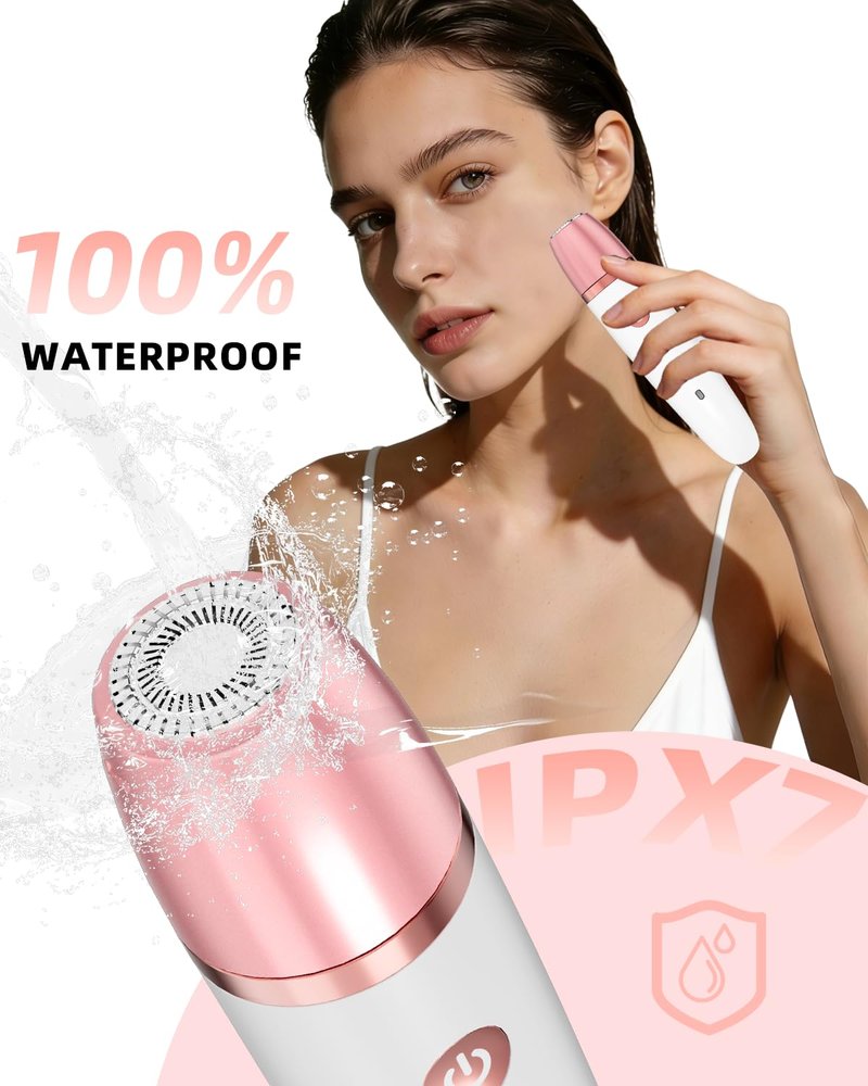 Ufree Bikini Trimmer Electric Razors for Women, Ceramic Blade Body Hair Trimmer, IPX7 Waterproof Rechargeable Lady Shaver, Personal Groomer for Legs & Pubic Hair, Gifts for Women, Black