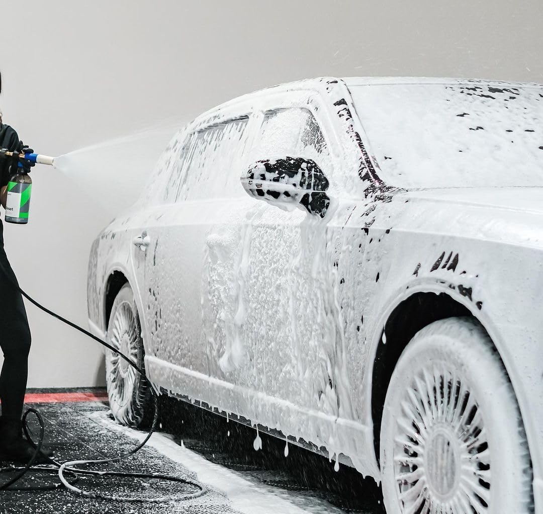 CARPRO Reset - Intensive Car Wash Shampoo Perfect for Ceramic Coating & Nanotechnology Based Sealants and Coatings, pH-Neutral - Liter (34oz)
