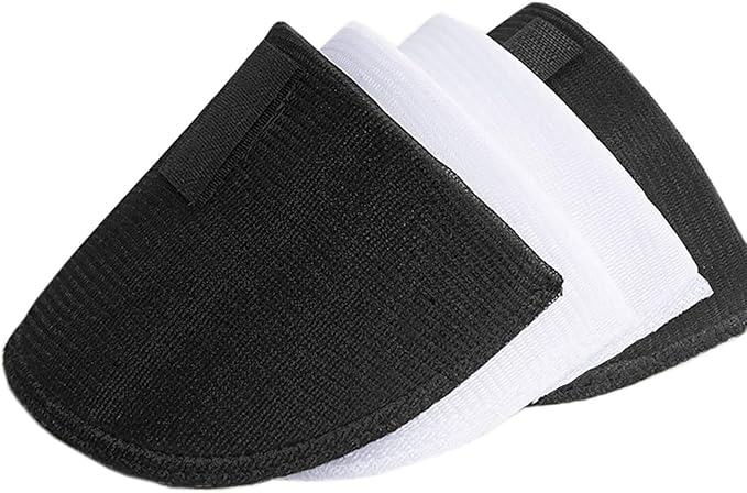 SZMUHLNY 2 Pairs Shoulder Pads for Women Clothes,No-Sewing Required Anti-Slip Detachable Reusable Soft Sponge Shoulder Pads for Men Blazer Clothes Sewing Accessories
