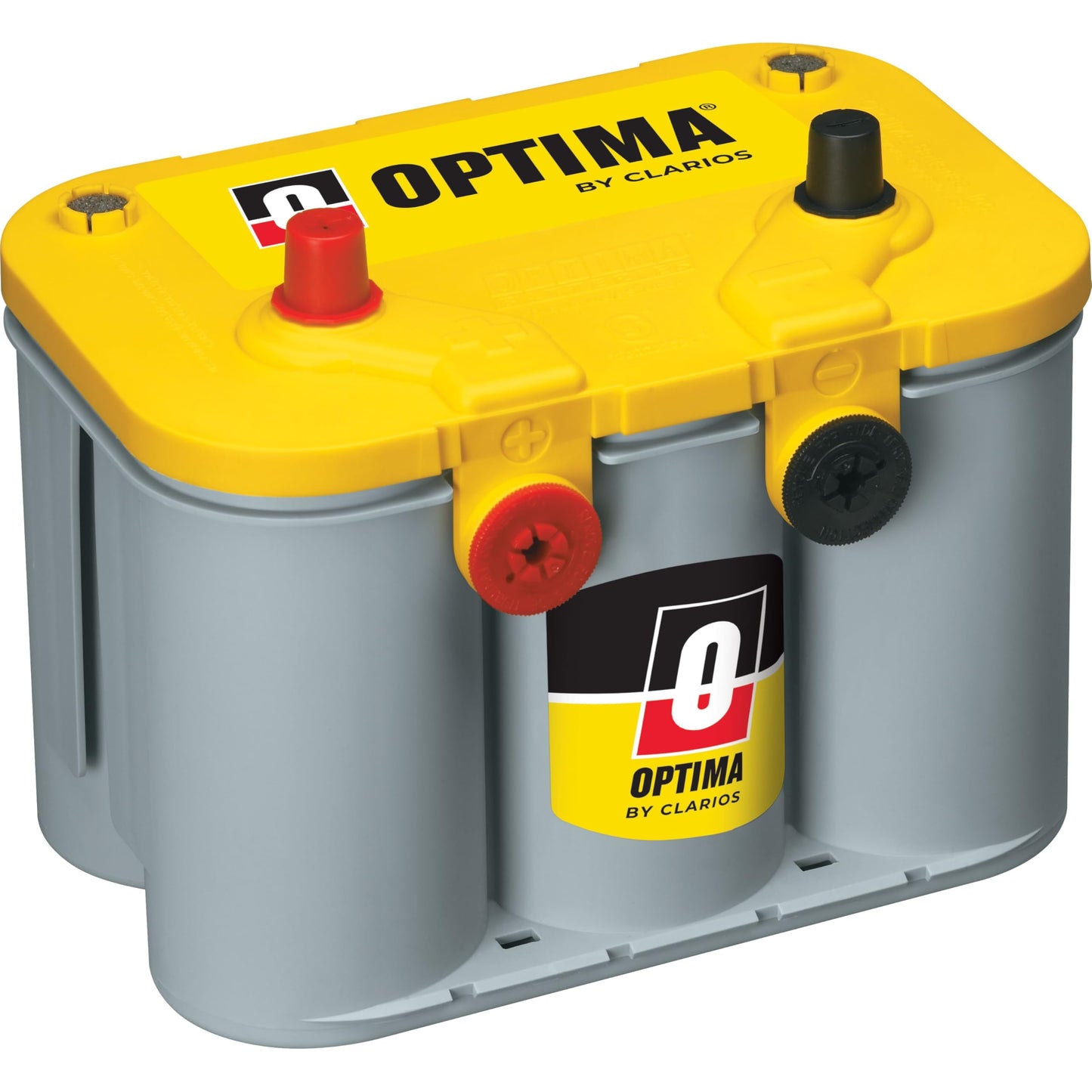 OPTIMA® Batteries High Performance D34/78 YELLOWTOP® Dual Purpose Sealed AGM Car, Truck and SUV Battery, 750 CCA, Dual Terminal, Maintenance Free, Versatile Mounting