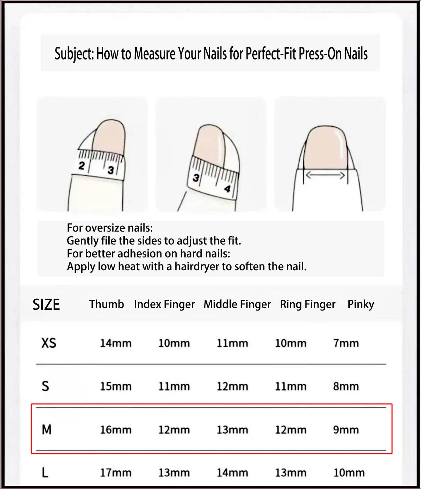 Threelegscat Square Handmade Press on Nails Medium Nails Press Ons With 3d Flower and French Tip Design Reusable Fake Nails for Women for Spring and Holiday 10pcs M Size Pattern S1110
