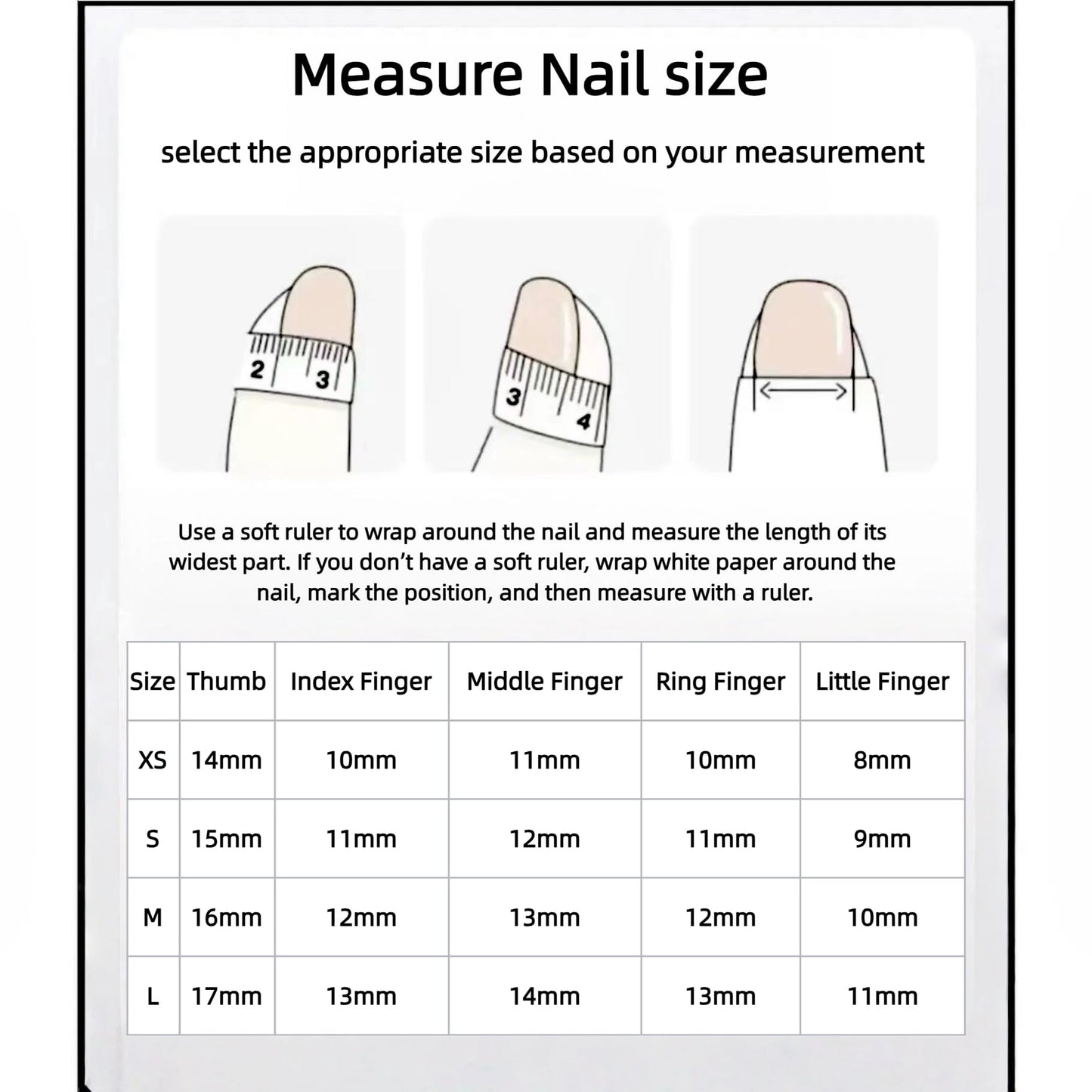 LOHAS Home Cool Style Wearable Nails Dragon Claw Press-on Nails, Crystal Red Blue, M