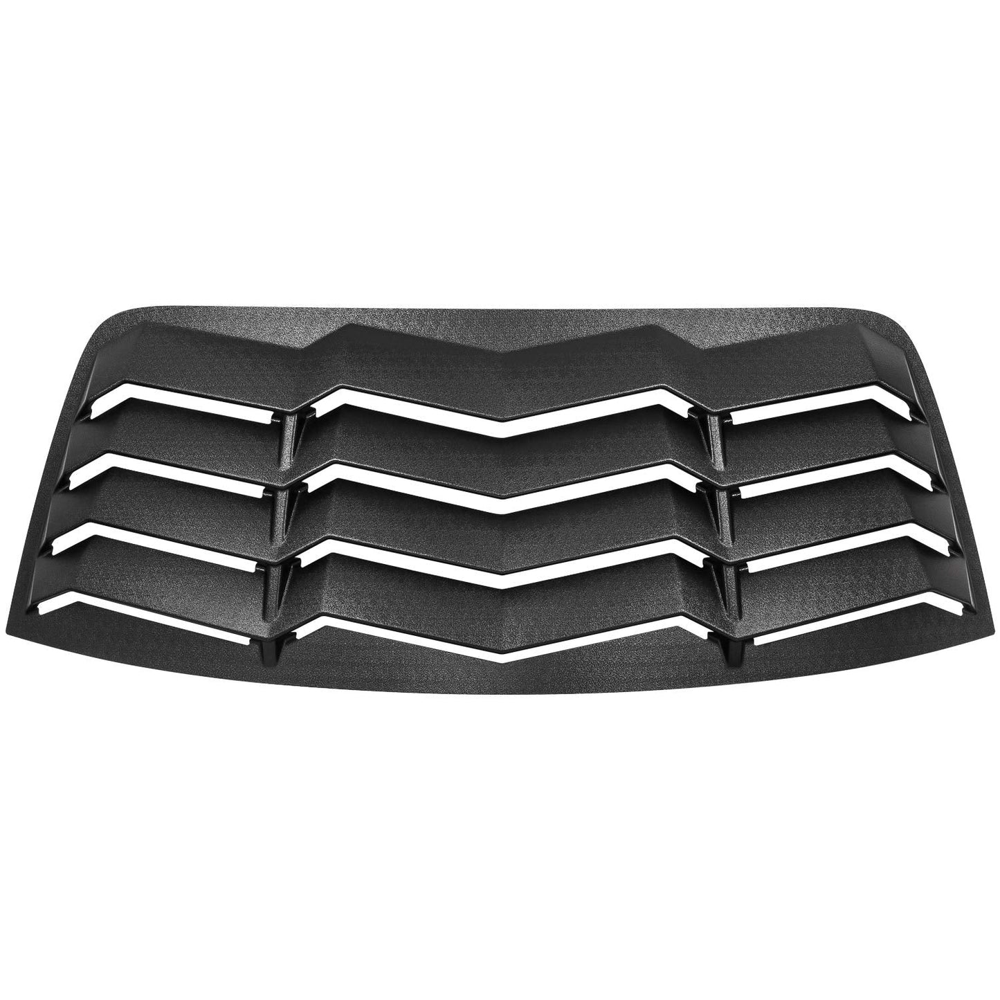 Bonbo Rear+Side Window Louver Fits for Dodge Challenger 2008-2022 2023 in GT Lambo Style Custom Fit Windshield Sun Shade Cover ABS (Matte Black)