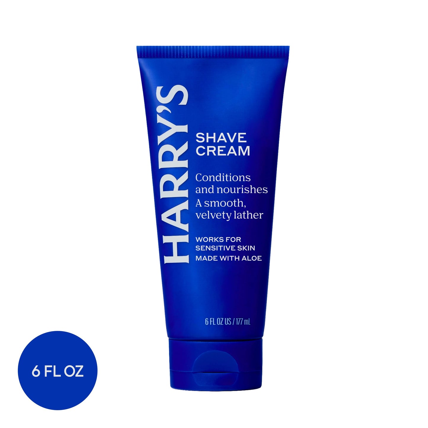 Harry's Shaving Cream for Men with Aloe and Eucalyptus - 6 oz - Conditions Skin and Softens Facial Hair for Shaving - Safe-for Sensitive Skin,(Pack of 4)