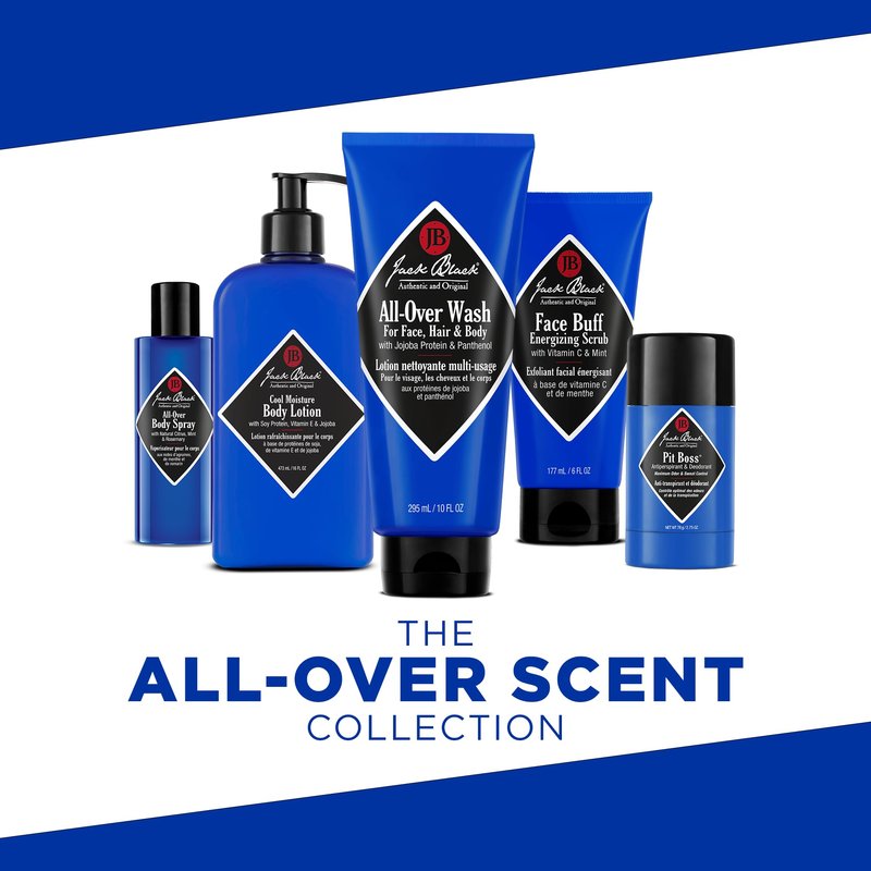 Jack Black Pit Boss Original Antiperspirant & Deodorant Men - 2.75 oz - Citrus, Mint & Oakmoss - Mens Deodorant for Sensitive Skin