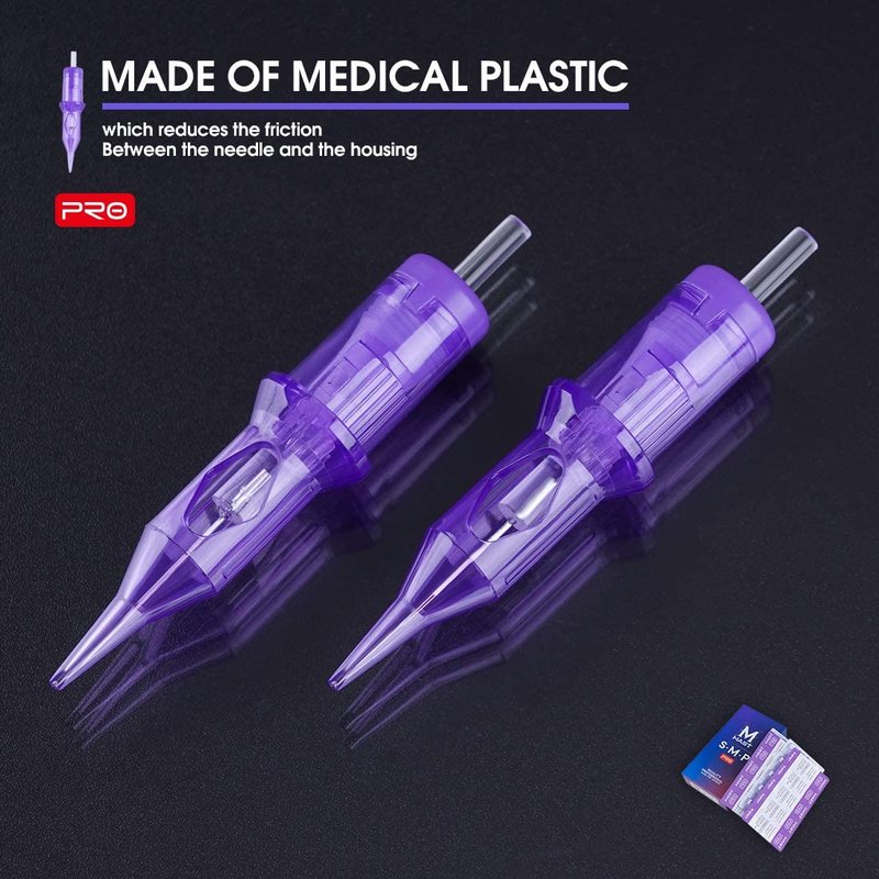 Mast Pro Tattoo Cartridges 20Pcs Disposable Needles Bugpin Magnum 1013M