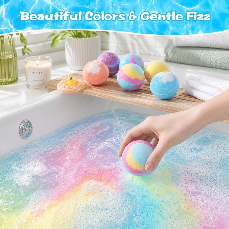 Bath Bombs Play Fizz Bubble Bath Ball