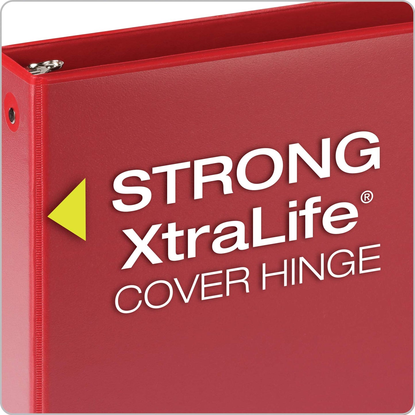 Cardinal 3 Ring Binders Economy Pack, 4 Sets of Binder Dividers, Durable 1.5 Inch, Holds 350 Sheets, ClearVue, Non-Stick, Assorted Colors, 4 Pack
