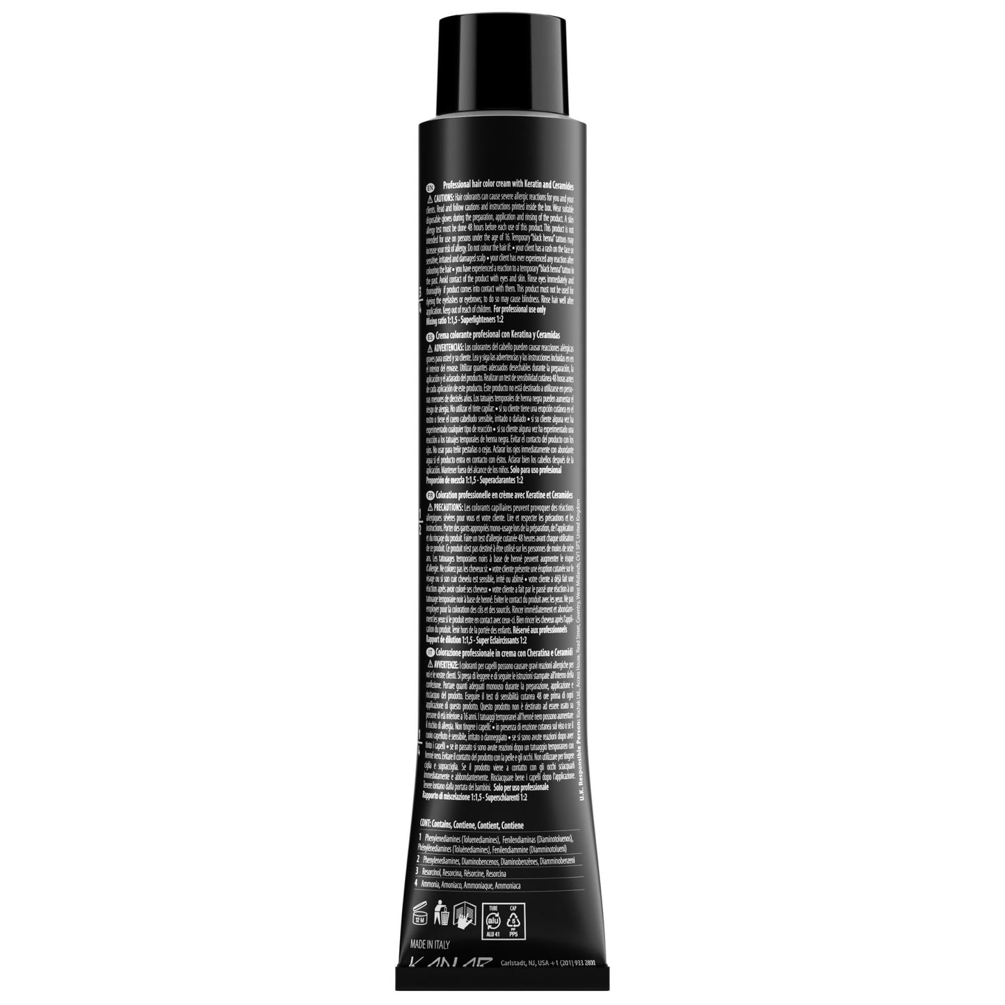 Cree Professional 6.4 - Dark Copper Blond Permanent Hair Color - Long Lasting, Rich Vibrant - Gray Coverage 100ml - 3.4 fl.oz.