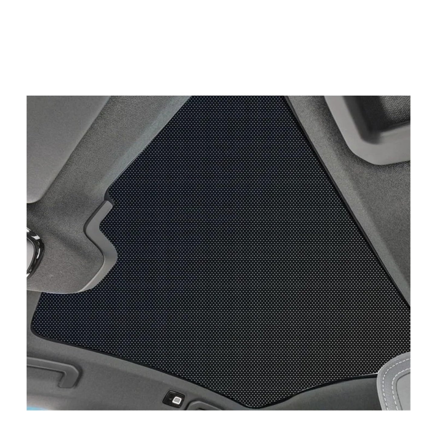 Compatible for POLESTAR 2 20-25 Panoramic Sunroof Sunshade,Car Interior Thermal Insulation Sun Protection Accessories Refit(2Pcs Black)